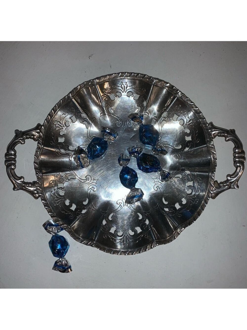 Silver Candy Dish, Small, Decorative